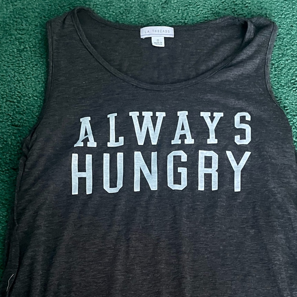 LA Threads Women's Black Tank Top